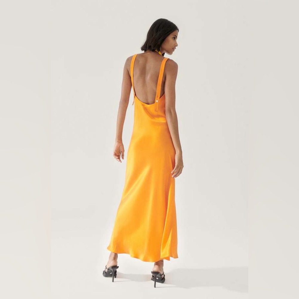 Silk Laundry, Deco Rushed Dress - Picture 7 of 11